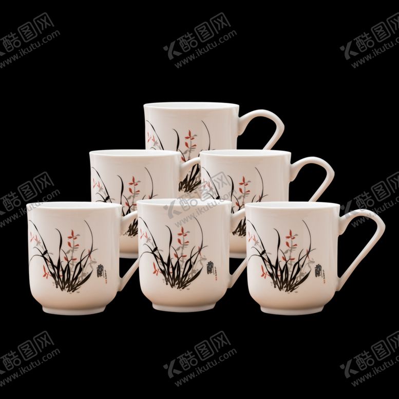 编号：94068909090107585574【酷图网】源文件下载-PSD杯子摆放陶瓷杯陶