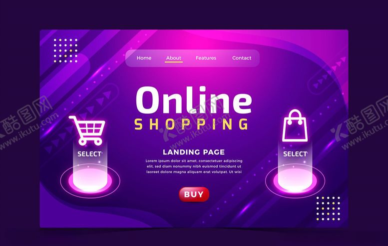 编号：91278310011326328720【酷图网】源文件下载-线上购物