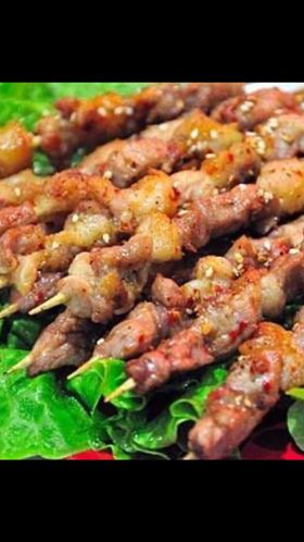 烧烤烤肉串