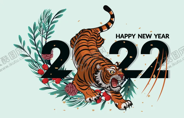 编号：36379811120443464603【酷图网】源文件下载-2022年虎年