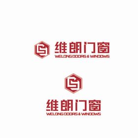 维朗门窗logo