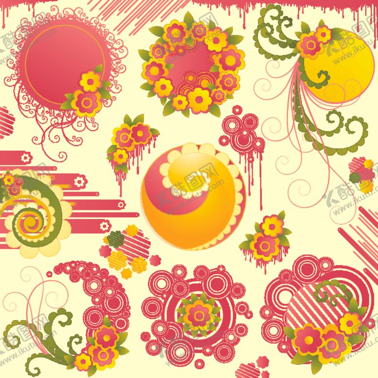 编号：26211909300248126310【酷图网】源文件下载-圆形图案