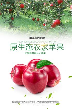 原生态农家苹果展示