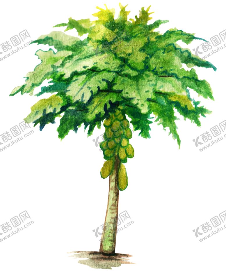 编号：85044207010329361180【酷图网】源文件下载-卡通树木