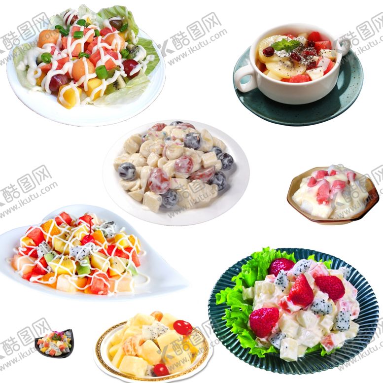 编号：69043509170346084573【酷图网】源文件下载-水果沙拉