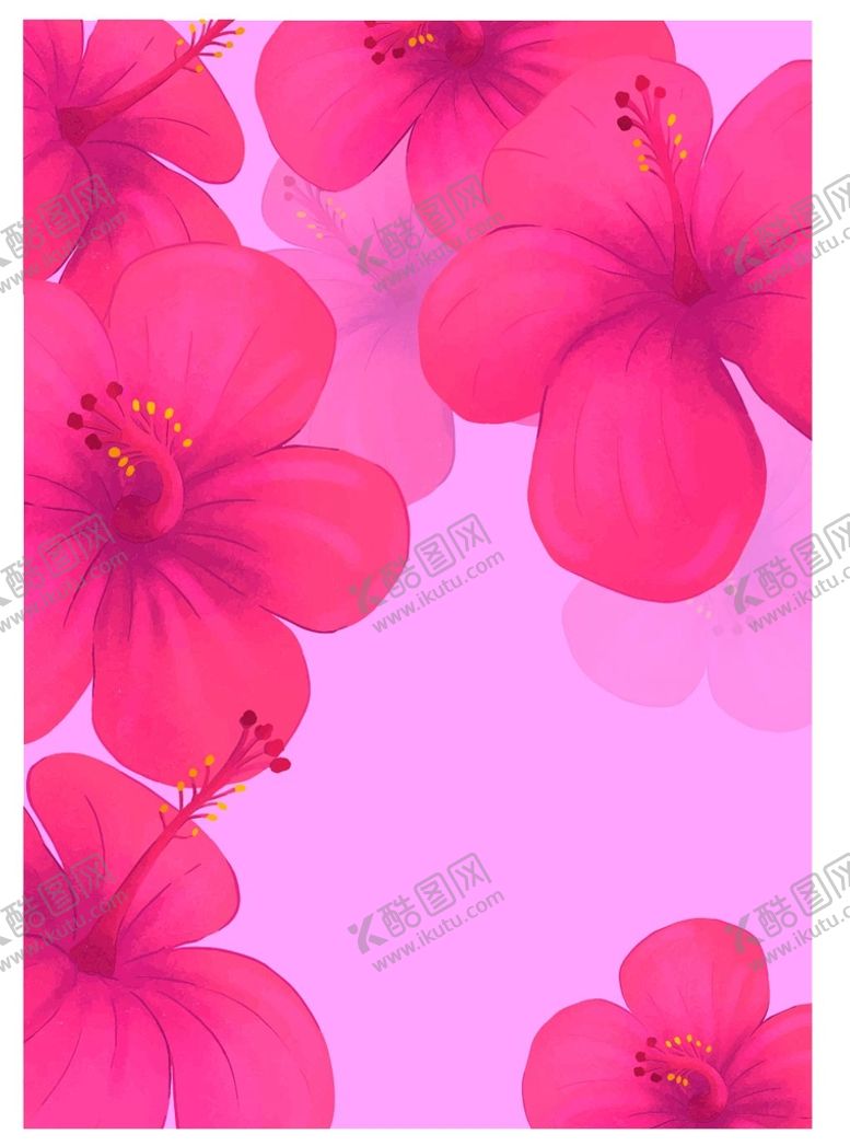 编号：31854209211356076245【酷图网】源文件下载-粉色花朵背景