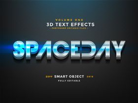 立体字样机