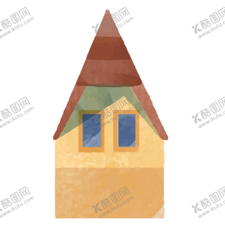 编号：68572110181740317082【酷图网】源文件下载-卡通房屋绘画图案