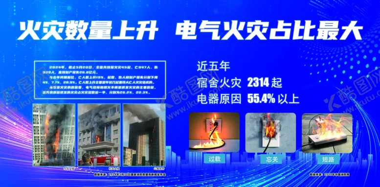 编号：34286202061359428454【酷图网】源文件下载-蓝色科技展板