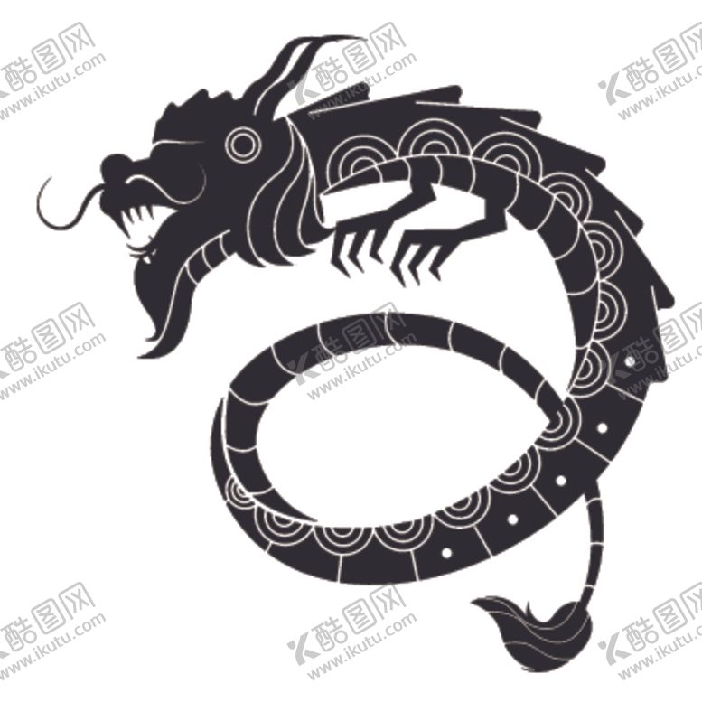 编号：28852404282252171074【酷图网】源文件下载-龙形象设计图案