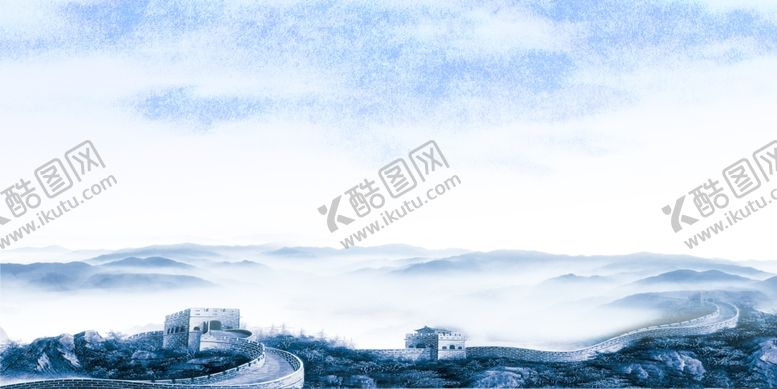 编号：59182801150136446595【酷图网】源文件下载-长城背景