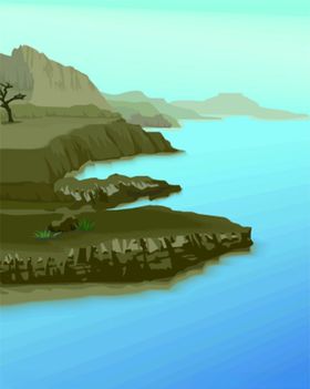矢量风景插画