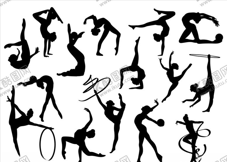 编号：42539109290202274890【酷图网】源文件下载-舞蹈剪影