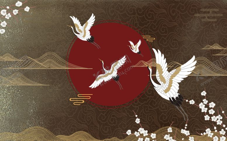 编号：39751909280909054140【酷图网】源文件下载-国潮国风背景