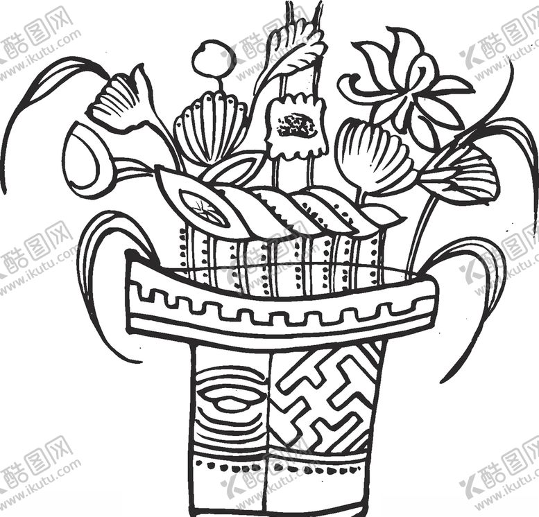 编号：96188309281249336462【酷图网】源文件下载-镂空花图案