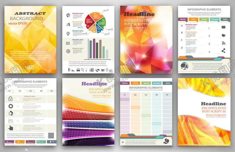 编号：10219504010229578334【酷图网】源文件下载-多彩商务办公文档模板