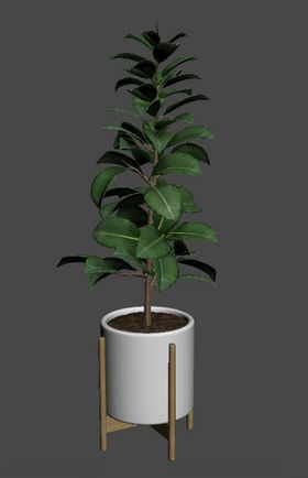 盆栽3d模型