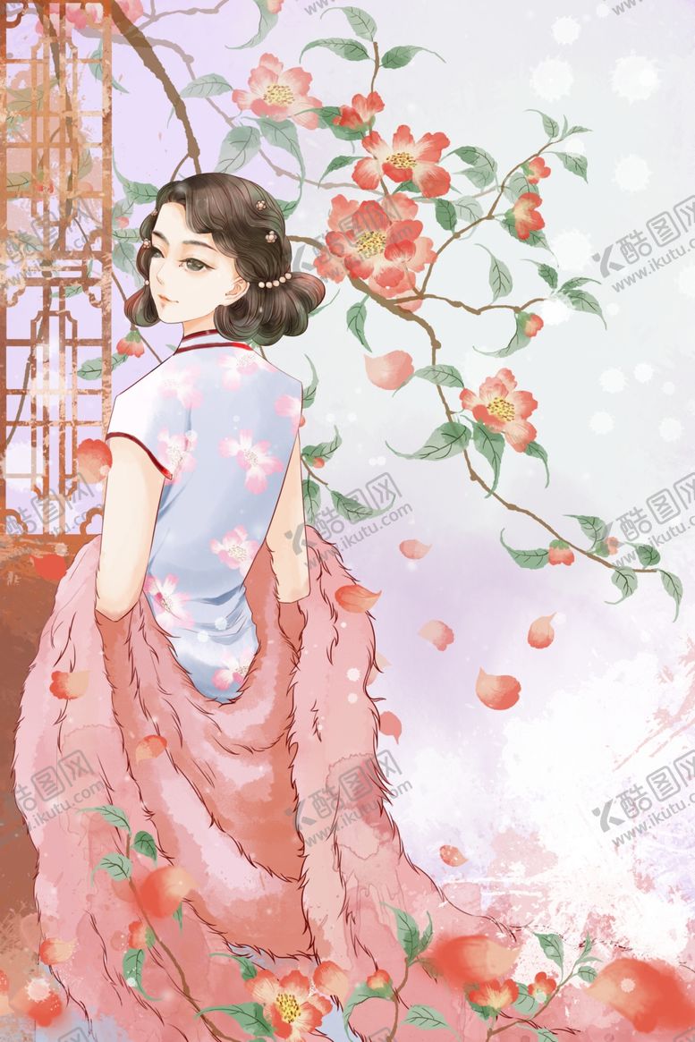 编号：87688502141151251253【酷图网】源文件下载-女性插画