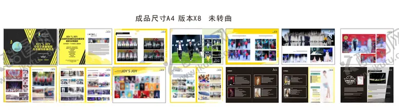 编号：58248704070321056157【酷图网】源文件下载-少儿模特宣传册