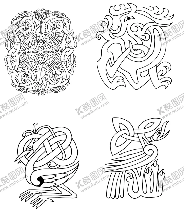 编号：36365501251041446260【酷图网】源文件下载-古典图案素材