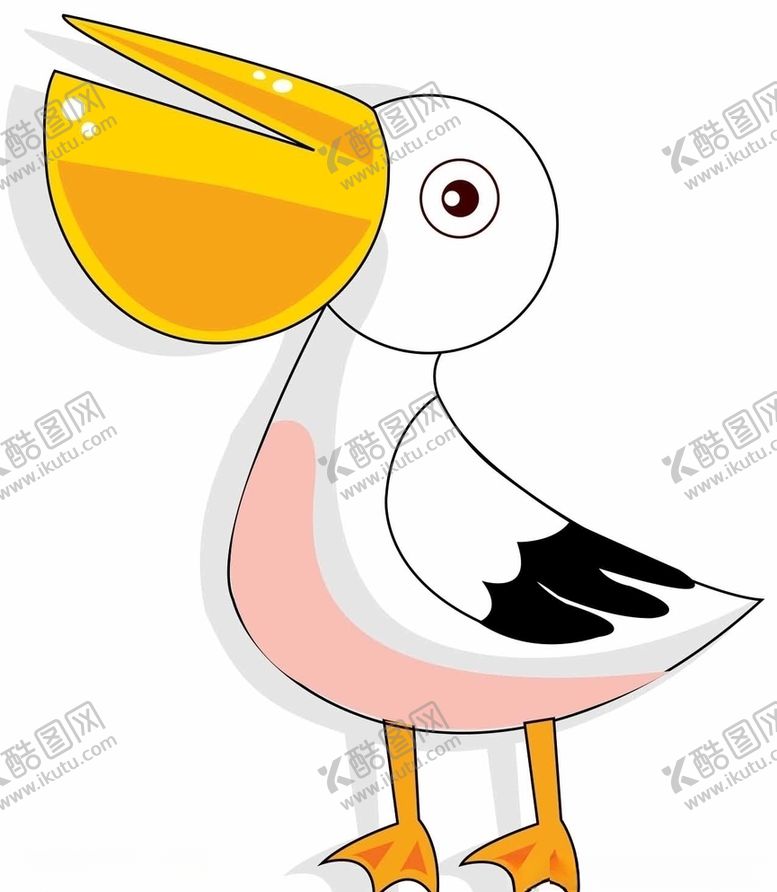 编号：98278409150219434417【酷图网】源文件下载-呆萌鸭子图片