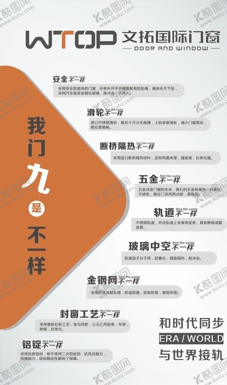 编号：56543110171514262533【酷图网】源文件下载-文拓国际门窗产品推广宣传