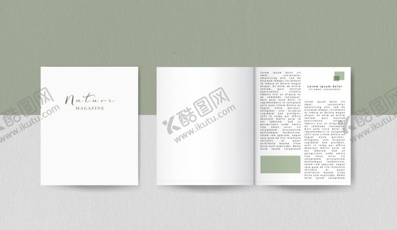 编号：12634606180014585147【酷图网】源文件下载-宣传册样机