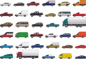 卡通货车