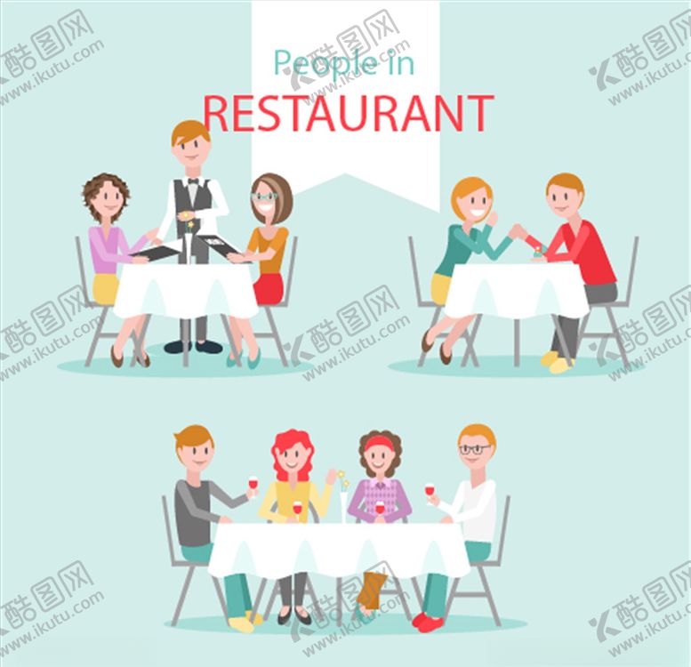 编号：43810210290817281411【酷图网】源文件下载-餐厅吃饭