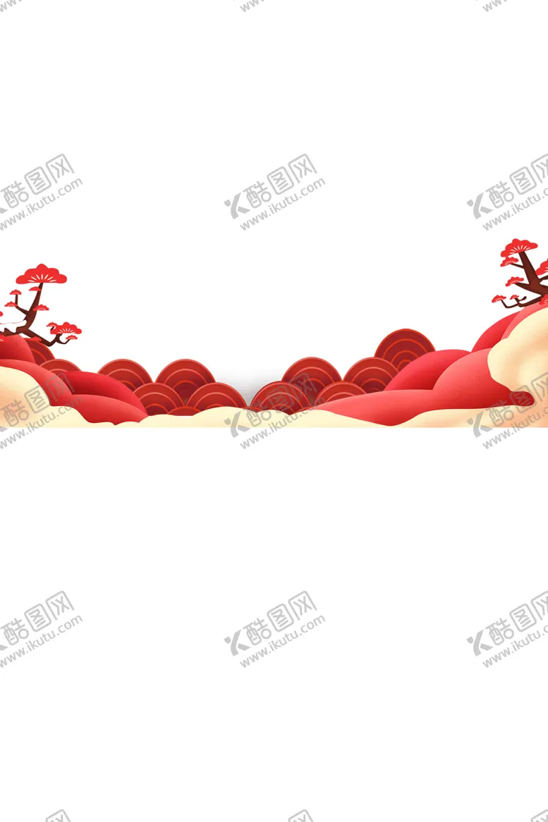 编号：96676606281744467415【酷图网】源文件下载-祥云云朵复古国风合成海报素材
