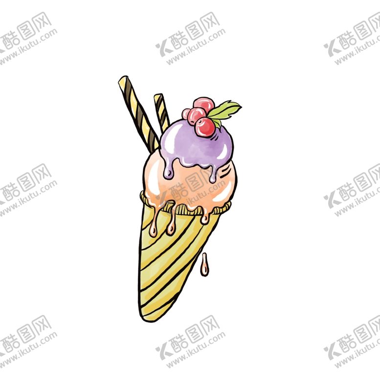 编号：55098206272138163786【酷图网】源文件下载-冰淇淋