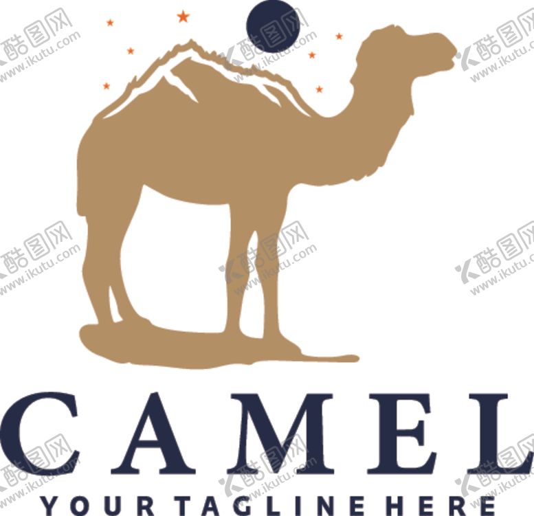 编号：27297609240824082059【酷图网】源文件下载-骆驼标志