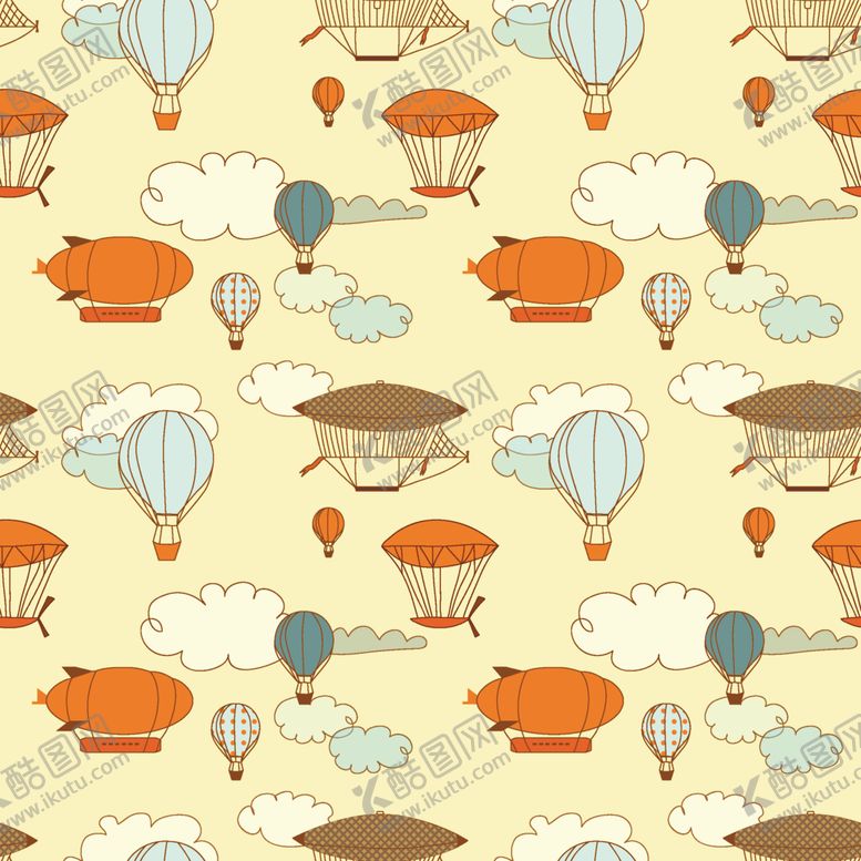 编号：27143809230324226564【酷图网】源文件下载-热气球云朵