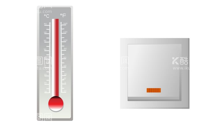 编号：94891412210208299015【酷图网】源文件下载-温度计开关