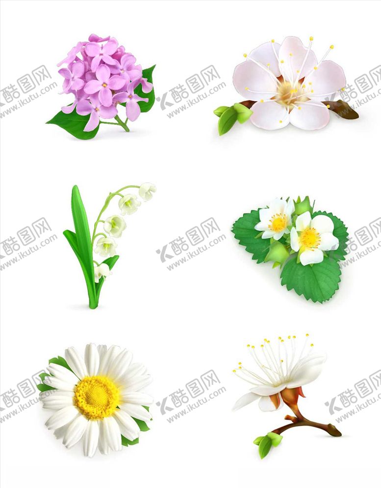 编号：86766009261722593777【酷图网】源文件下载-卡通花朵