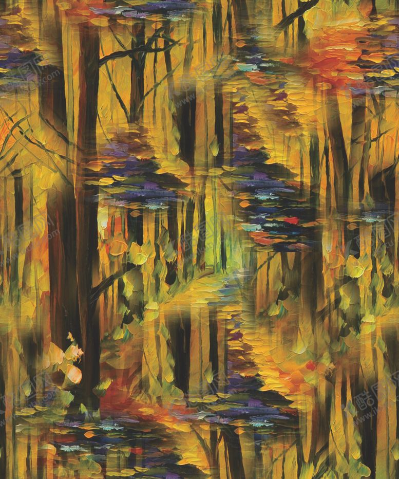 编号：62328709270702322953【酷图网】源文件下载-抽象油画