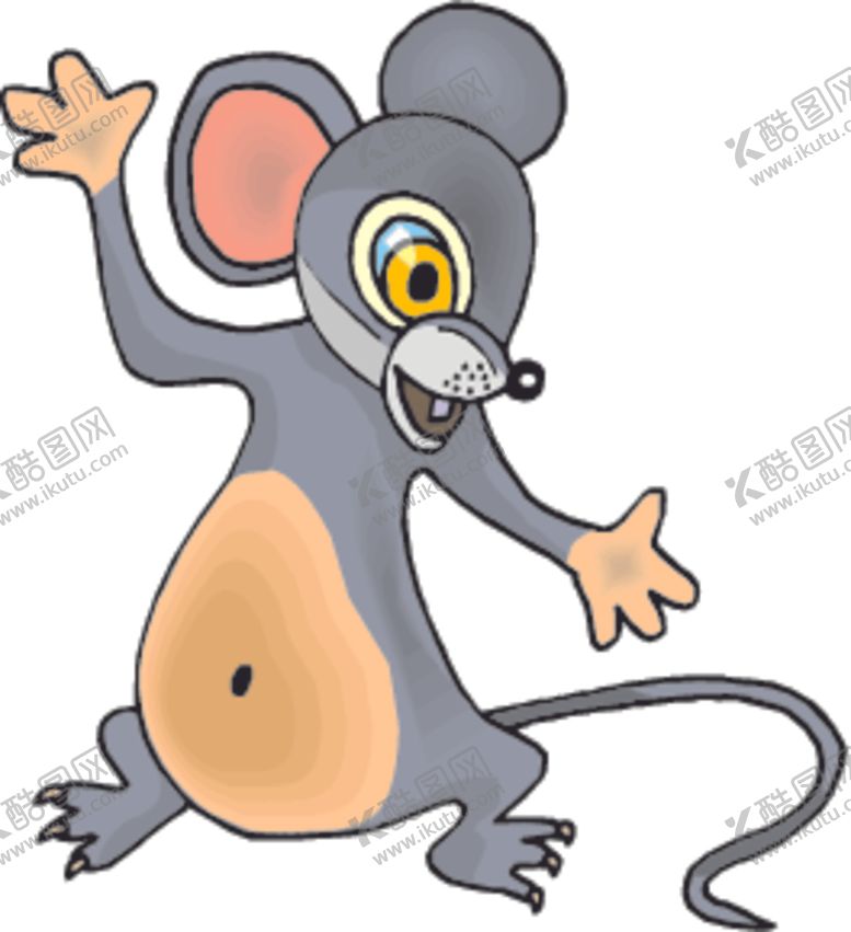 编号：52396609300055155892【酷图网】源文件下载-卡通老鼠