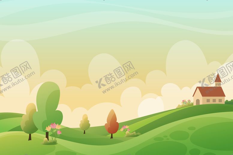 编号：73675510160333586075【酷图网】源文件下载-矢量春天背景