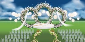 森系高端几何婚礼