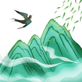 清明节素材插图传统小吃果插图