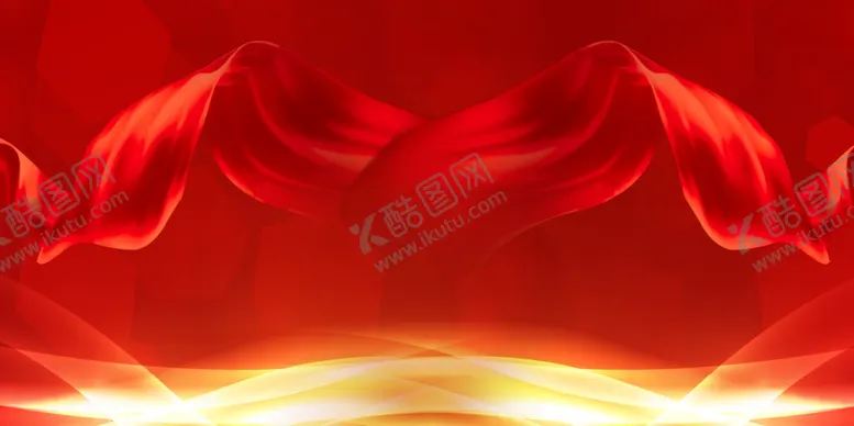 编号：74736603062319219114【酷图网】源文件下载-红色会议背景