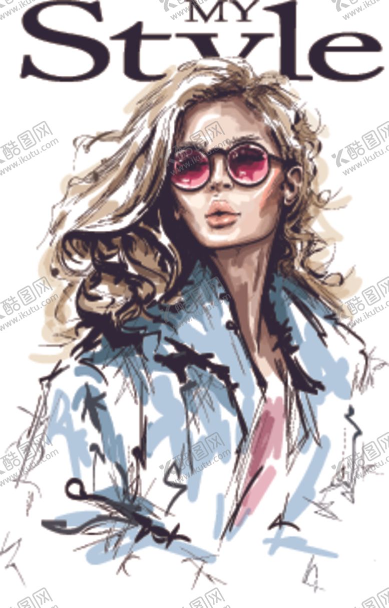 编号：83669610041451115163【酷图网】源文件下载-时尚美女