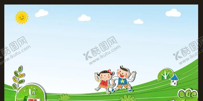 编号：51876006301128374146【酷图网】源文件下载-幼儿园展板背景