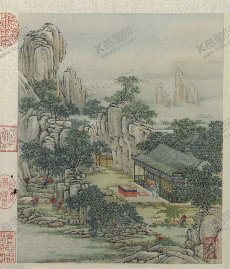 编号：07632409250227461234【酷图网】源文件下载-山水画  
