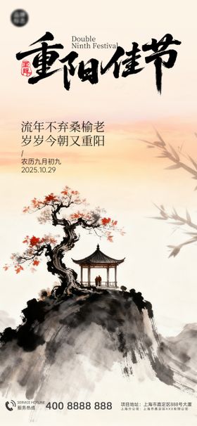 重阳节海报