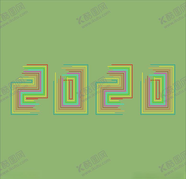 编号：33203610141023537371【酷图网】源文件下载-艺术字2020