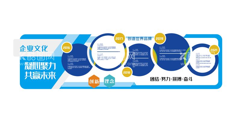 编号：84353411181400071993【酷图网】源文件下载-企业文化墙