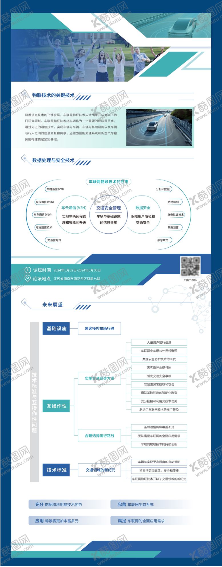 编号：12636209232111379083【酷图网】源文件下载-蓝绿色产品汽车教育DM宣传单页