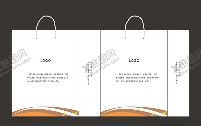 编号：83106610151141296447【酷图网】源文件下载-手提袋平面图