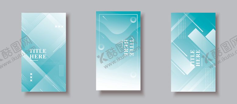 编号：26860104071640011013【酷图网】源文件下载-清新渐变几何背景